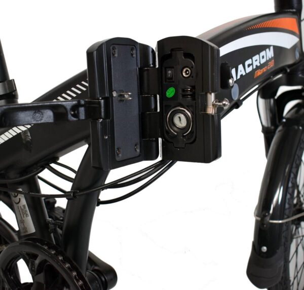 M-EBK20MI2.0B bici elettrica e-bike ebike milano 2.0 macrom rivenditore lecco garlate leggera pieghevole foldable ebikelecco