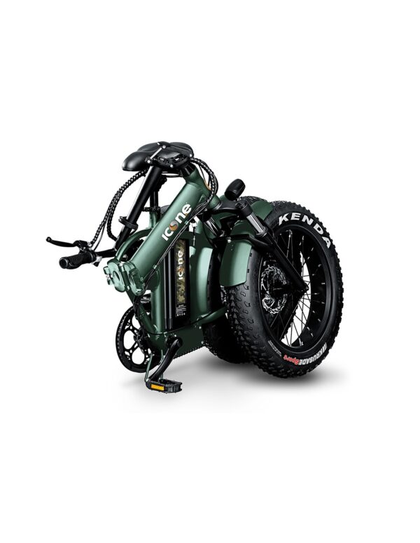 INEALRDMRGRPL ebike e-bike pieghevole foldable fat bike marines green s 48v icone lecco garlate rivenditore bici elettrica ebikelecco e-bikelecco mtelaborazioni