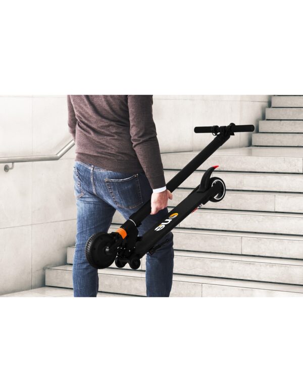 monopattino-elettrico-spillo-the-one grigio 250w 250 watt icone rivenditore dealer lecco garlate ebike lecco e-bike omologato luce