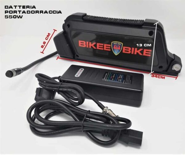 kit trasformazione bici muscolare elettrica e-bike ebike lecco motore elettrico centrale batteria 36v 250w omologato bicicletta garlate best easy borraccia zainetto portapacchi 48v bikee bike best ebike kit