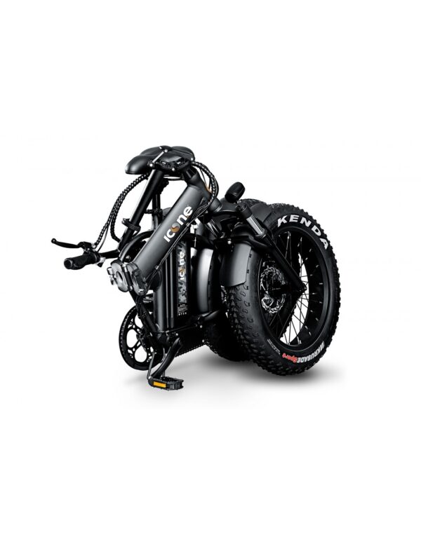 INEALRDMRBKPL ebike e-bike bici elettrica marine black s icone fatbike fat-bike fat bike lcd schermo batteria 48v pieghevole foldable cambio marce shimano ammortizzata front ruote grosse fuoristrada rivenditore lecco garlate mtelaborazioni ebike lecco