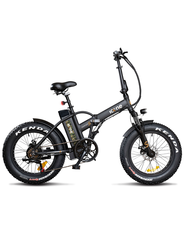 INEALRDMRBKPL ebike e-bike bici elettrica marine black s icone fatbike fat-bike fat bike lcd schermo batteria 48v pieghevole foldable cambio marce shimano ammortizzata front ruote grosse fuoristrada rivenditore lecco garlate mtelaborazioni ebike lecco