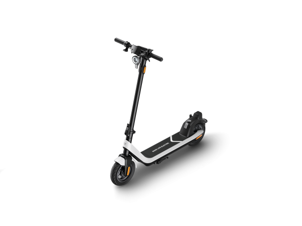 monopattino elettrico niu KQi2 Pro II grigio bianco potente 500w omologato freno doppio pendenze frecce indicatori direzione